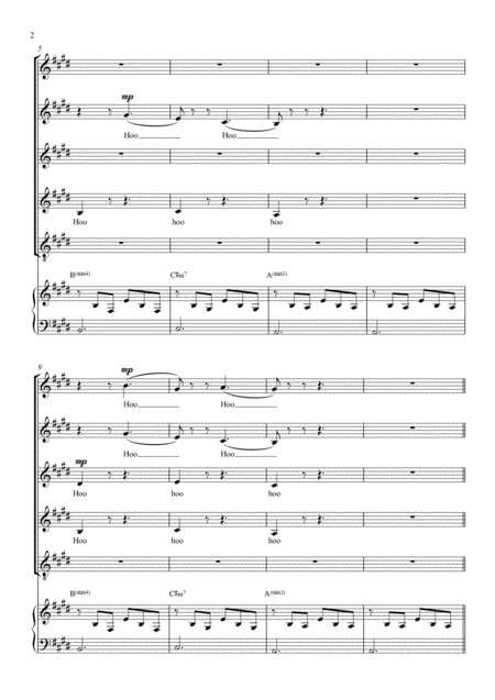 You Matter To Me Ssaat Choir With Piano Page 2