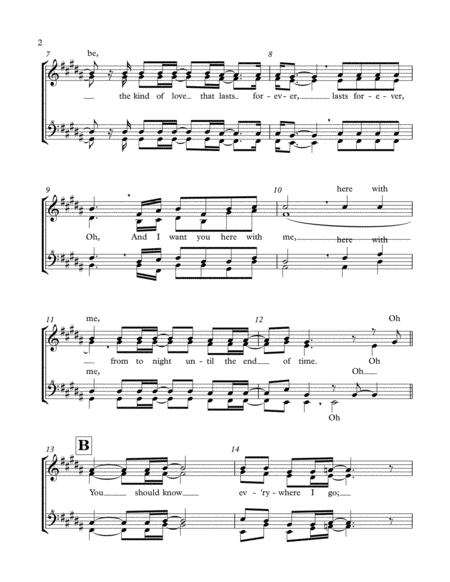 You Re The Inspiration Womens A Cappella Quartet Page 2