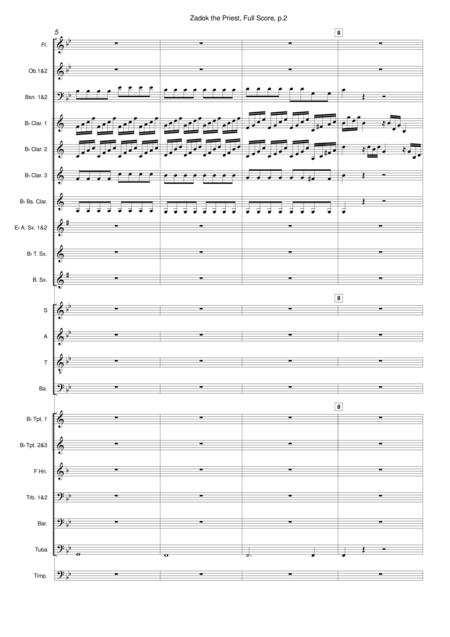 Zadok The Priest Coronation Anthem Page 2