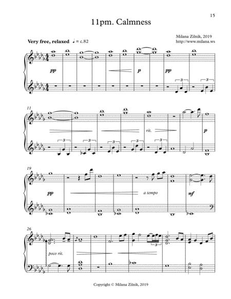 11pm Calmness Sheet Music