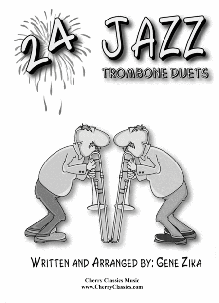 24 Jazz Trombone Duets Sheet Music