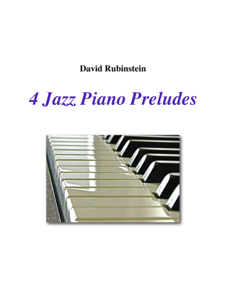 Free Sheet Music 4 Jazz Piano Preludes