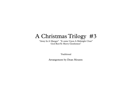 A Christmas Trilogy 3 Brass Quintet Sheet Music