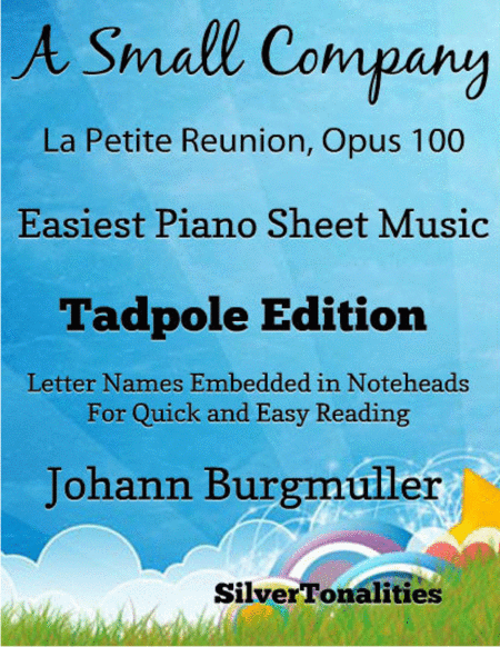 Free Sheet Music A Small Company La Petite Reunion Opus 100 Easiest Piano Sheet Music Tadpole Edition