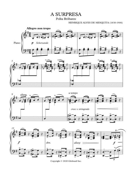 A Surpresa Sheet Music