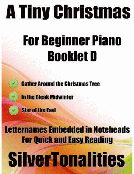 A Tiny Christmas For Beginner Piano Booklet D Sheet Music