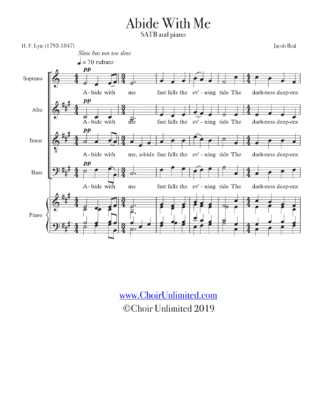 Abide With Me Sheet Music