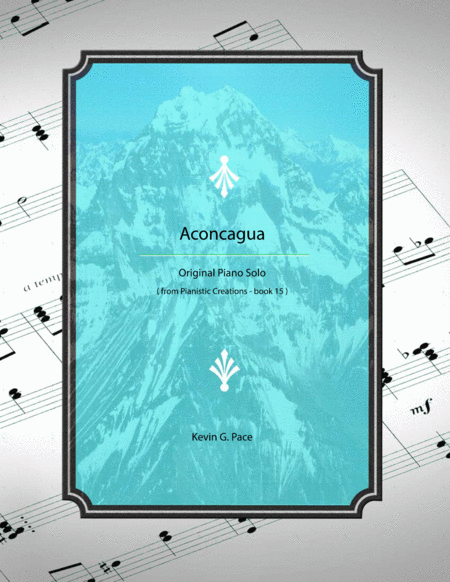 Free Sheet Music Aconcagua Original Piano Solo