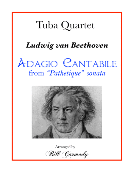 Adagio Cantabile From The Pathetique Sonata Sheet Music