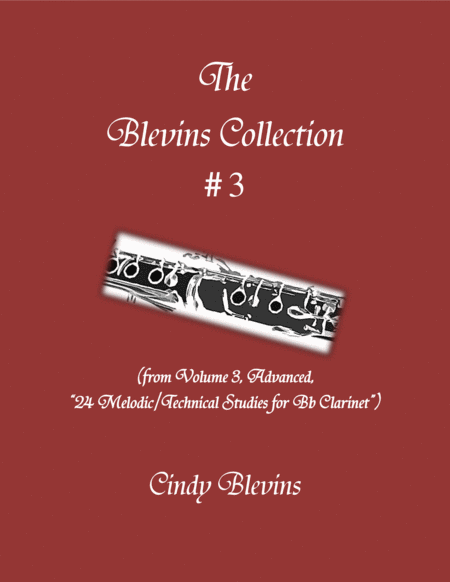 Advanced Clarinet Study 3 From The Blevins Collection Melodic Technical Studies For Bb Clarinet Sheet Music