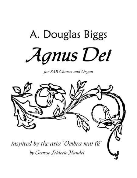 Free Sheet Music Agnus Dei For Sab Chorus And Organ