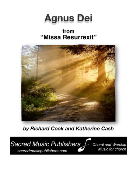 Free Sheet Music Agnus Dei From Missa Resurrexit