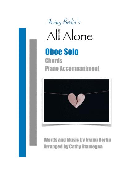 Free Sheet Music All Alone Oboe Solo Chords Piano Accompaniment