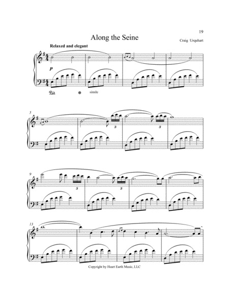 Along The Seine Sheet Music