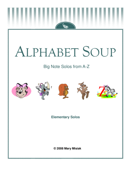 Free Sheet Music Alphabet Soup