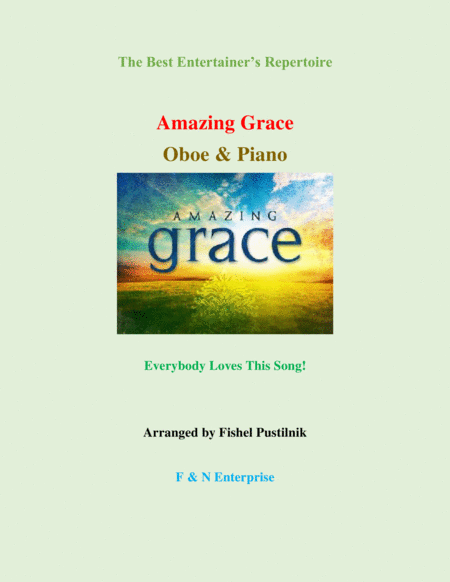 Free Sheet Music Amazing Grace Piano Background For Oboe And Piano Jazz Pop Version