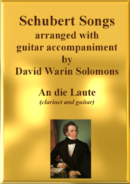 Free Sheet Music An Die Laute For Clarinet And Guitar