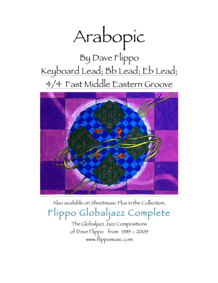 Arabopic The Globaljazz Series Upbeat Middle Eastern Groove Includes Leads In C Bb And Eb Sheet Music