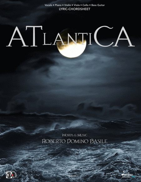 Atlantica Lyric Chordsheet Sheet Music