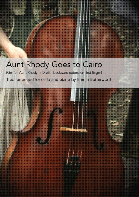 Free Sheet Music Aunt Rhody Goes To Cairo Go Tell Aunt Rhody