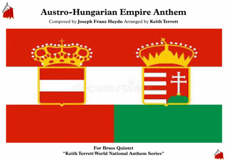 Austro Hungarian National Anthem For Brass Quintet Sheet Music