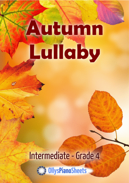 Autumn Lullaby Classical Ballad Piano Solo Sheet Music