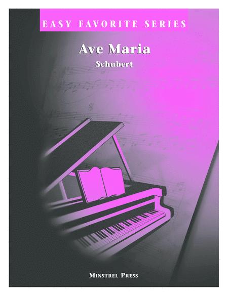 Free Sheet Music Ave Maria Easy Favorite Piano Solo