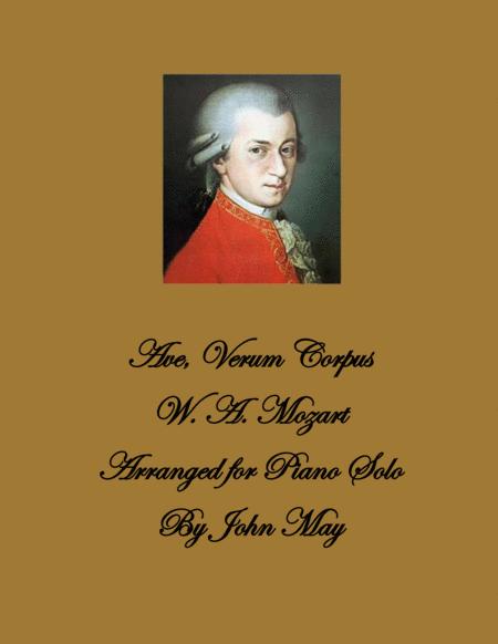 Ave Verum Corpus Piano Solo Sheet Music