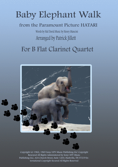 Baby Elephant Walk From The Paramount Picture Hatari Sheet Music