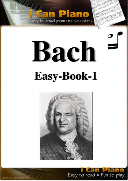 Bach 9 Easy Piano Music Icanpiano Style Sheet Music