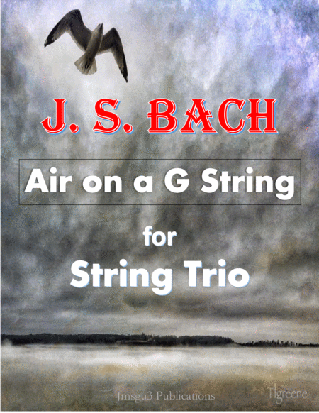 Bach Air On A G String For String Trio Sheet Music