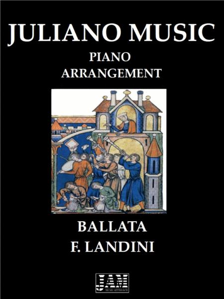 Ballata Easy Piano Arrangement F Landini Sheet Music