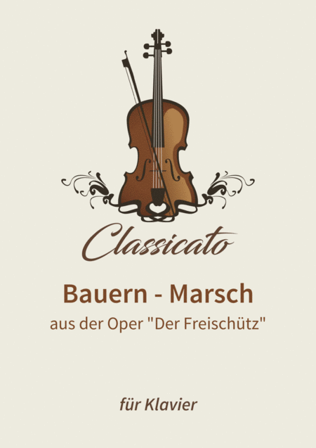 Free Sheet Music Bauern Marsch