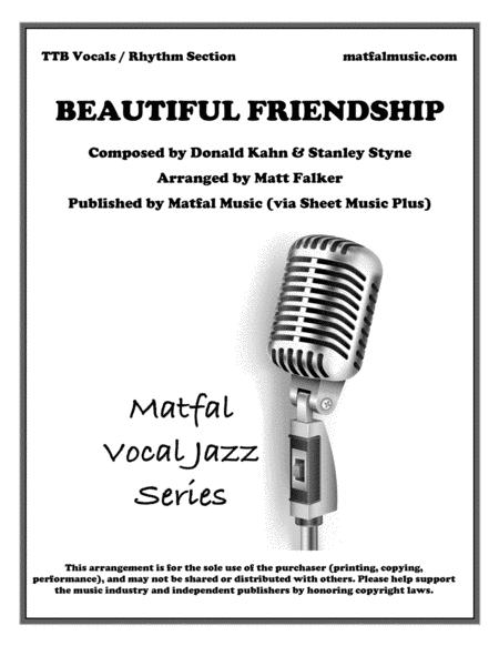 Free Sheet Music Beautiful Friendship Ttb