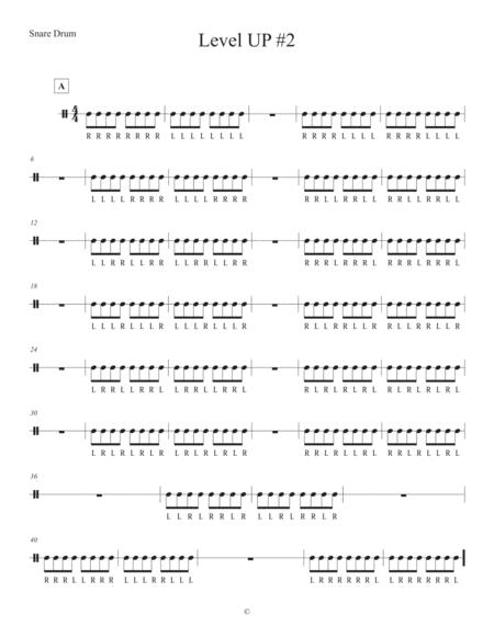 Beginning Band Warm Up Level Up 2 Sheet Music