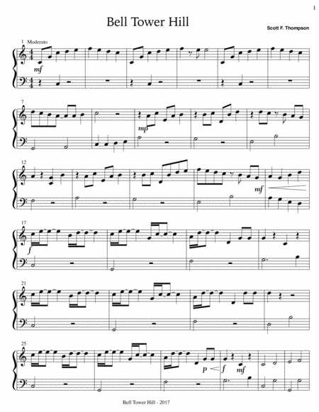 Bell Tower Hill Sheet Music