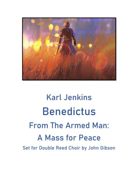 Benedictus From The Armed Man Set For Double Reed Choir Sheet Music