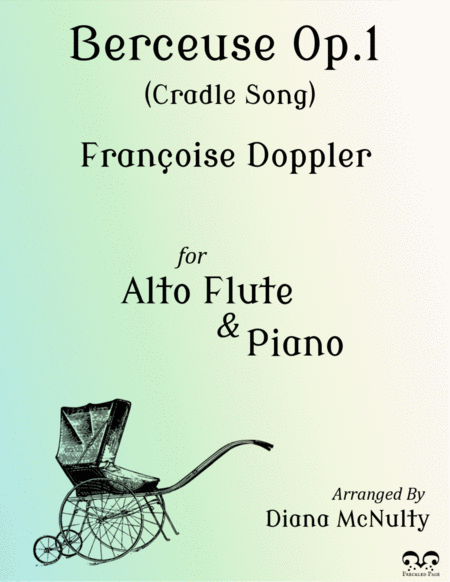 Berceuse Op 15 For Alto Flute Piano Sheet Music