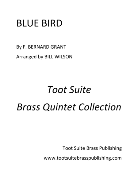 Free Sheet Music Blue Bird