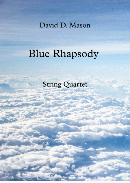 Blue Rhapsody For String Quartet Sheet Music
