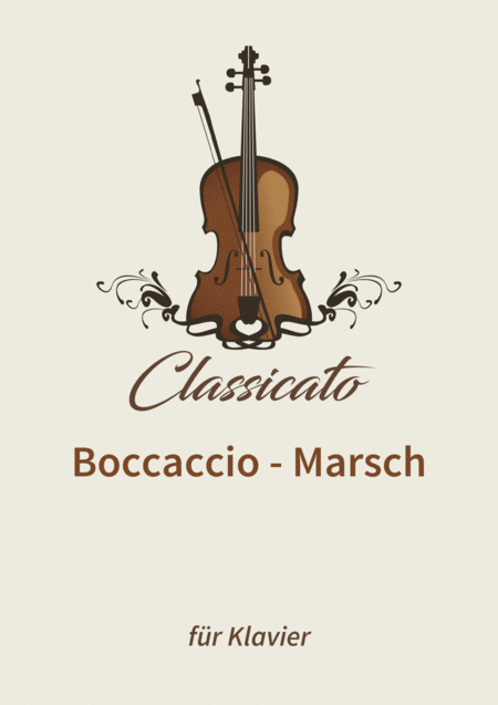 Boccaccio Marsch Sheet Music