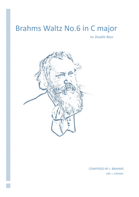 Brahms Waltz No 6 In C Major Double Bass Sheet Music