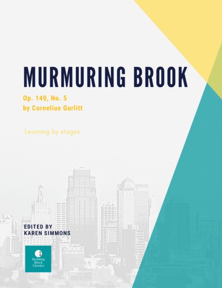 Building Block Classics Murmuring Brook By Gurlitt Sheet Music