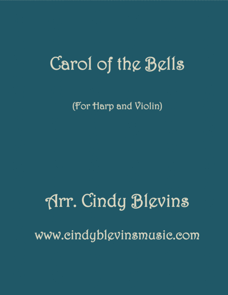 Free Sheet Music Carol Of The Bells Arranged For Harp And Violin