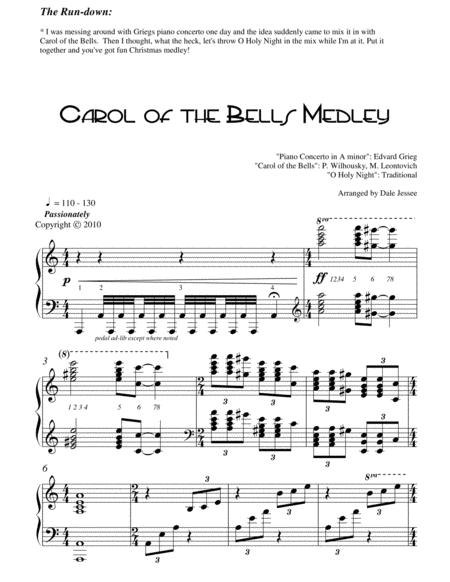 Carol Of The Bells Christmas Medley Sheet Music