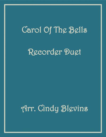 Carol Of The Bells Recorder Duet Sheet Music