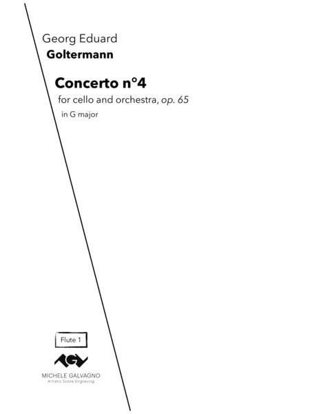 Cello Concerto N 4 Op 65 In G Major Critical Edition Performing Material Sheet Music