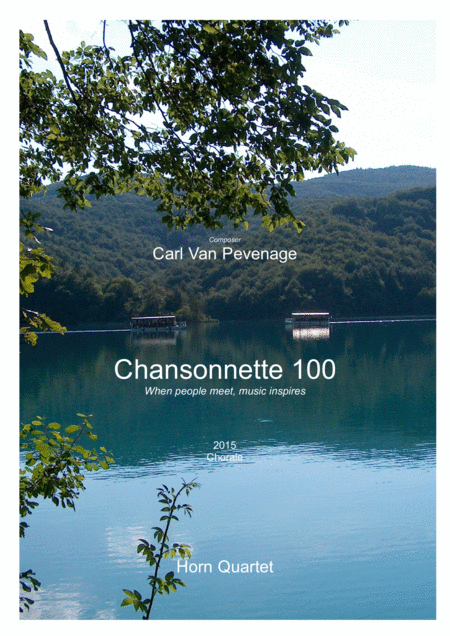 Ch100horn The Most Beautiful Chorale Horn Quartet Sheet Music