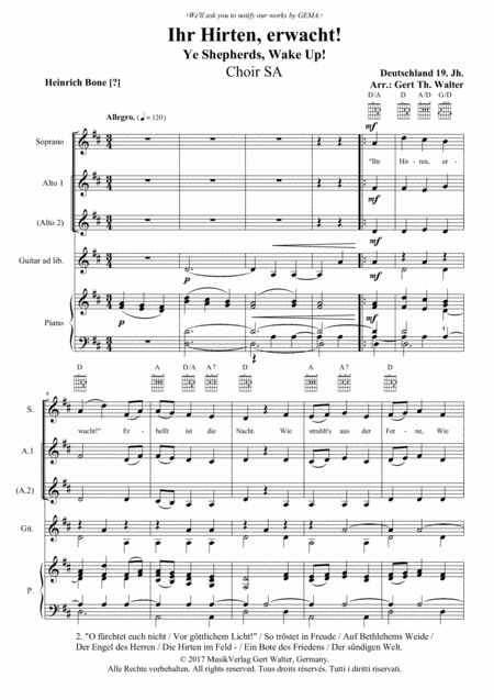 Chabrier Ballade Des Gros Dindons For Violin And Piano Sheet Music