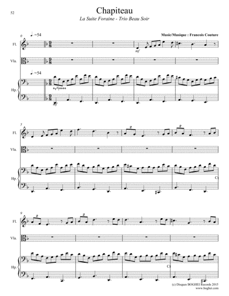 Chapiteau Sheet Music